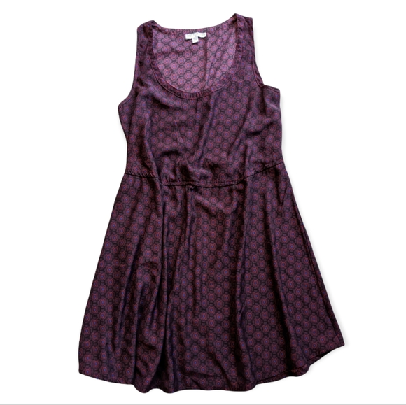 (2/$25) Cotton On purple blue geometric flow dress - Picture 2 of 7